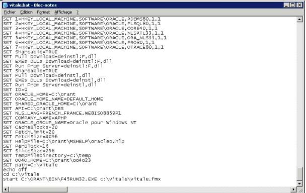 Fichier batch créé par gawk à modifié